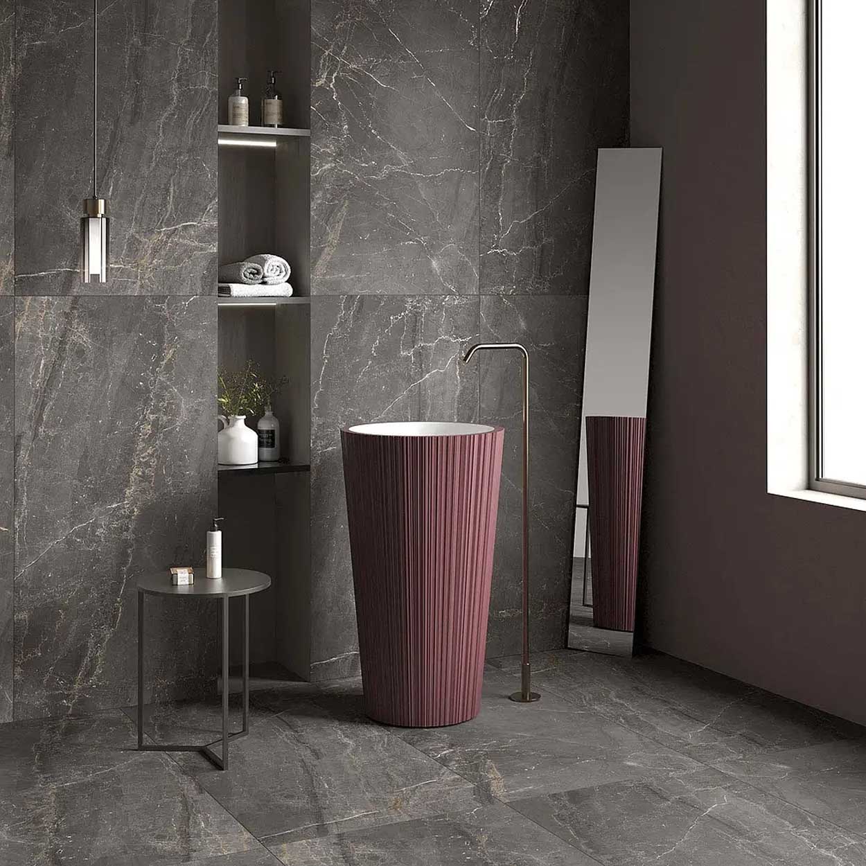 Dado Charme Black Vloertegel 60x120cm